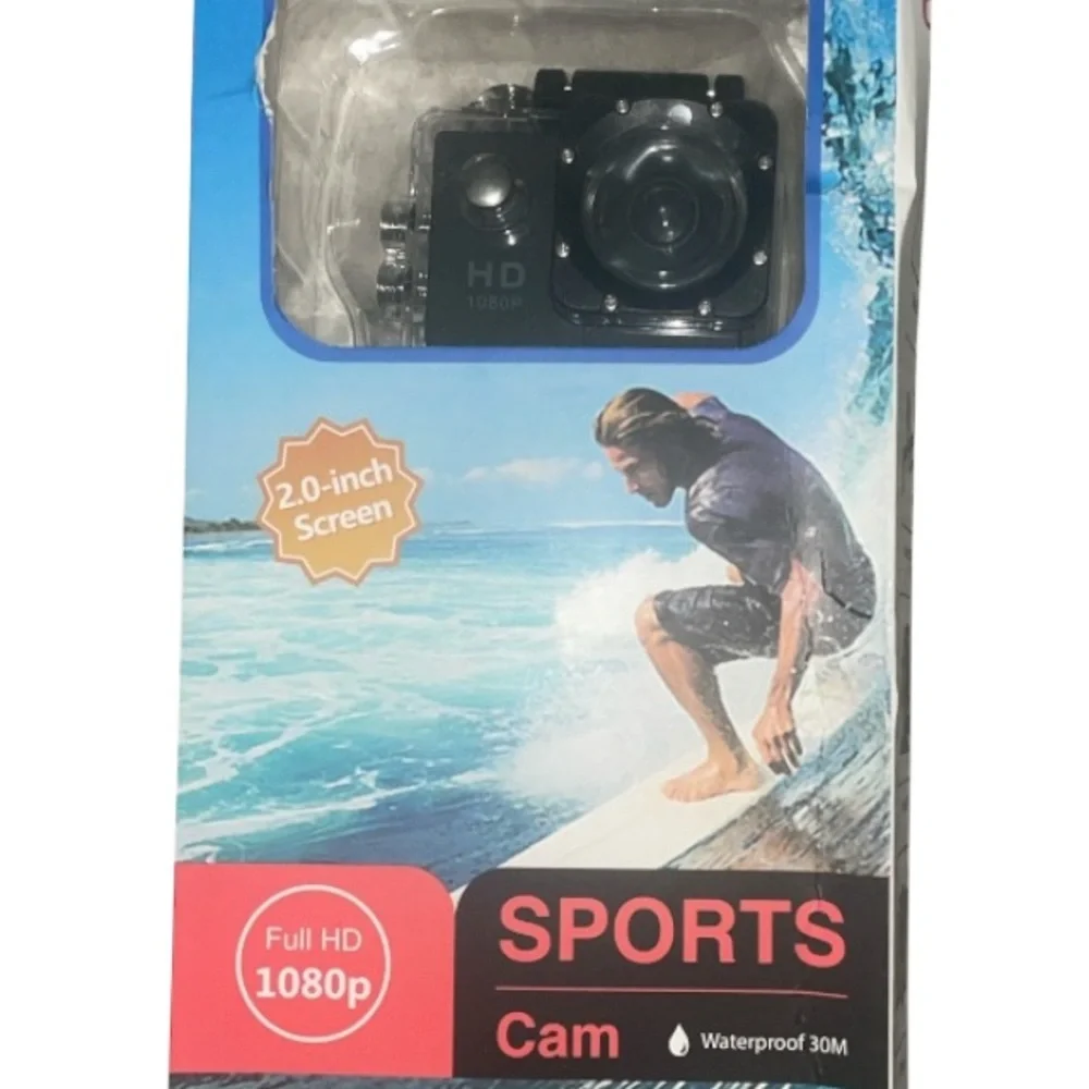 HD Sports Action Camera - Black